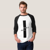 メンズ向け「諦めるな」Tシャツ Tシャツ (正面フル)