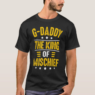 メンズ向けGダディのアイデア 大人の男性向けGダディー 王様 Tシャツ