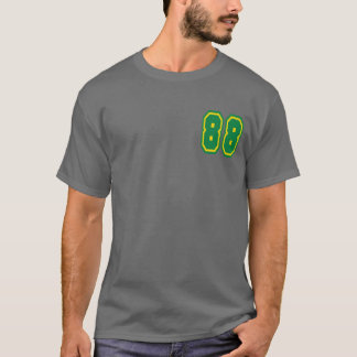 メンズ基本的なT (ダークグレー) Tシャツ