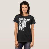 メンズ夫ダディダディーベイカーヒーローベーキング引用文1 Tシャツ (正面フル)