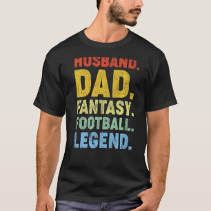 メンズ夫パパファンタジーサッカーレジェンド父の Tシャツ