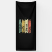 メンズ夫パパ消防士ヒーロー消防士 横断幕 (縦)