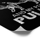 メンズ好き私のお尻を擦った&amp；私の豚肉プル –  ポスター (角)