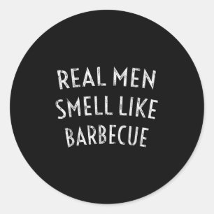 メンズ実在メンズはバーベキューのような匂いおもしろい- Bbq Gril ラウンドシール