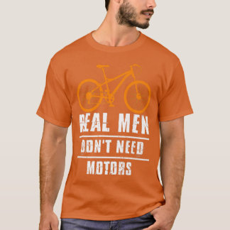 メンズ実在メンズはモーターバイクバイクもしくは自転車に乗る人サイクルを必要としない Tシャツ