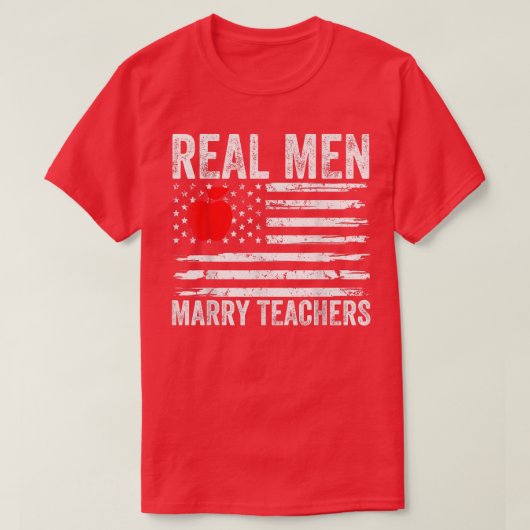 メンズ実在メンズ結婚先生おもしろい先生フスバン Tシャツ (デザイン正面)