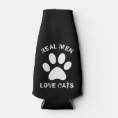 メンズ実在ラブキャッツカスタム文字パーソナライズされた ボトルクーラー (正面)