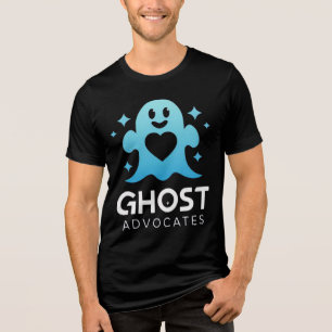 メンズ幽霊提唱者シャツ トライブレンドTシャツ