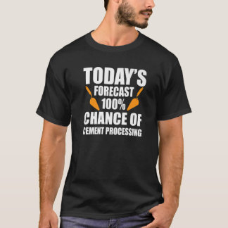 メンズ建築ワーカーアパレルコンクリートフィニッシュ Tシャツ