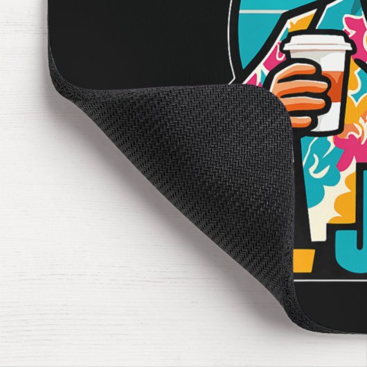 メンズ彼らは私をエル・ジェフェFunnのボスと呼スペインのぶ マウスパッド (コーナー)