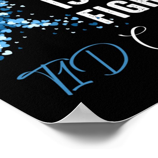 メンズ彼女の戦いは私の戦いT1dグランドパタイプ1ディアブ ポスター (角)