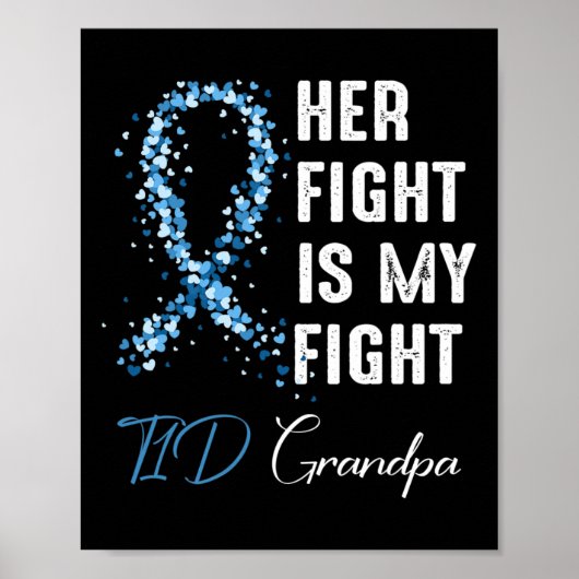 メンズ彼女の戦いは私の戦いT1dグランドパタイプ1ディアブ ポスター (正面)