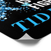 メンズ彼女の戦いは私の戦いT1dパパ1型糖尿病 ポスター (角)