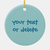 メンズ振動ダンスはIDにむしろ踊っていますスパッツを蹄鉄を打ちます セラミックオーナメント (裏面)