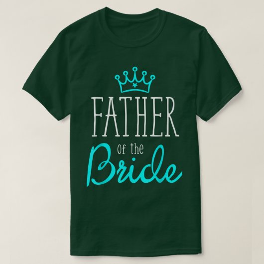 メンズ新郎新婦の新婦結婚ススクの父 Tシャツ (デザイン正面)
