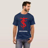 メンズ暗闇のTシャツ Tシャツ (正面フル)