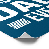 メンズ最高のの死ぬパパはおもしろい永遠の父の日 ポスター (角)