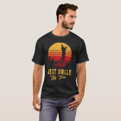 メンズ最高のアンクルバイパー父の日ゴルフゴルフ3 Tシャツ (正面フル)
