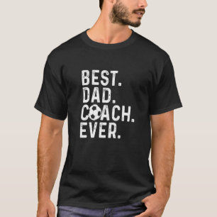 メンズ最高のサッカーコーチパパエバーサッカーのコーチファス Tシャツ