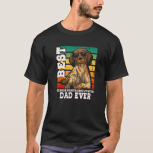メンズ最高のドイツ短いポインタパパEver GSP Tシャツ