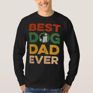 メンズ最高のドッグパパエバーシーズー(犬)都犬の父の日 Tシャツ