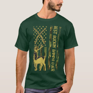 メンズ最高のバキンBAMPAエバーシカ狩りバッキングC Tシャツ