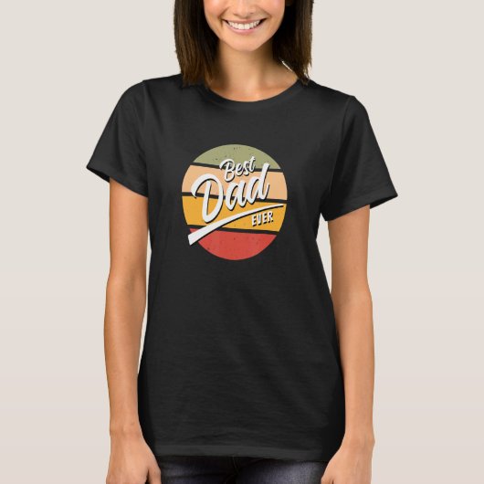 メンズ最高のパパ常にヴィンテージ父の日の期待 Tシャツ (正面)