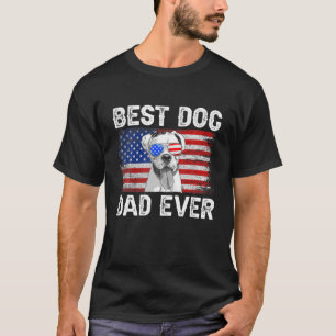 メンズ最高のボクサーパパリーバーアメリカ国旗7月4日 Tシャツ