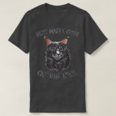 メンズ最高のメーヌクーンパパエバーパパキャットファーザーメイン Tシャツ (デザイン正面)