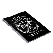 メンズ決して木工スキルとのパパを過小評価しない ノートブック (右側)