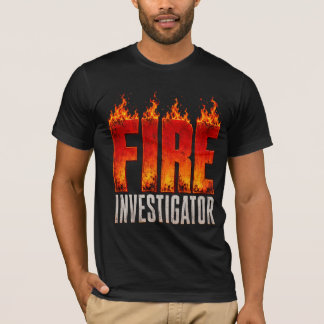 メンズ消防署長・消防検査官・ユーモラス消防士 Tシャツ
