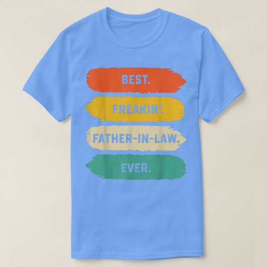 メンズ父の日の家族のフレー最高のキンフースからティー Tシャツ (デザイン正面)