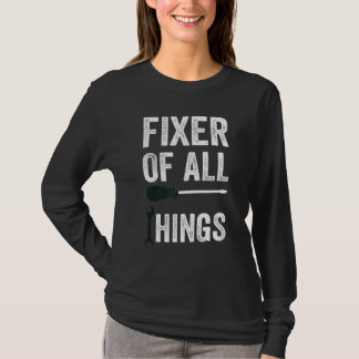 メンズ父の日の服装フィクサー Tシャツ