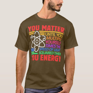メンズ物理先生素粒子物理学者トリウム Tシャツ