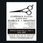 メンズ理容師ズはさみ広告ロゴ ポスター<br><div class="desc">名刺の店のメンズ理容師のポスター広告ハサミのロゴ。</div>