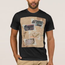 メンズ用ブラックTシャツ