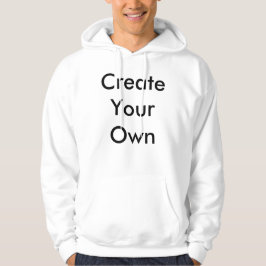 メンズ用ホワイトTシャツをカスタマイズ パーカ