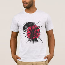 メンズ用侍Tシャツ