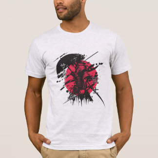 メンズ用侍Tシャツ Tシャツ