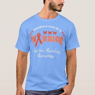 メンズ祖父の戦士のDVT認識度DVT Wa Tシャツ