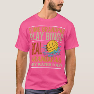 メンズ祖父ウォーターポロ選手グランドパ遊ワ Tシャツ