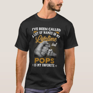 メンズ私は多くの名前を呼ばれたが、ポップはM Tシャツ