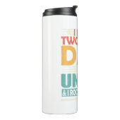 メンズ私は2つのタイトルを持っているパパと叔父の父おもしろい父 タンブラー (回転左)