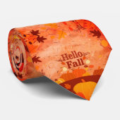 メンズ秋パタカラフルーン ネクタイ (ロール)