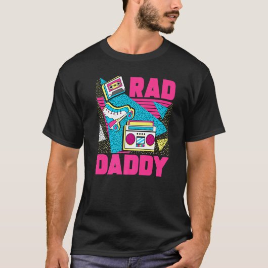 メンズ素晴らしいダディ90s美的ノスタルジア1990sレター tシャツ (正面)