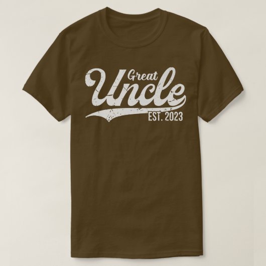 メンズ素晴らしおじさんEST 2023妊娠発表S Tシャツ (デザイン正面)