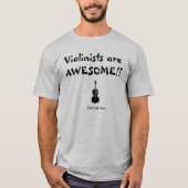 メンズ素晴らしバイオリニストLSラグランTシャツ Tシャツ (正面)