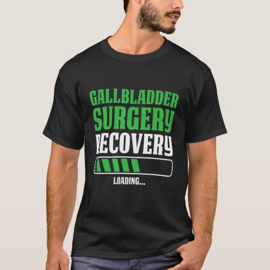 メンズ胆嚢手術回復負荷Hospita Tシャツ (正面)