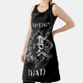 メンズ船長パパ海賊おもしろい父の日帰り船員 エプロン (インサイチュ)
