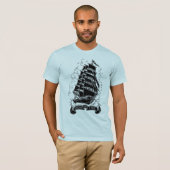 メンズ船 Tシャツ (正面フル)